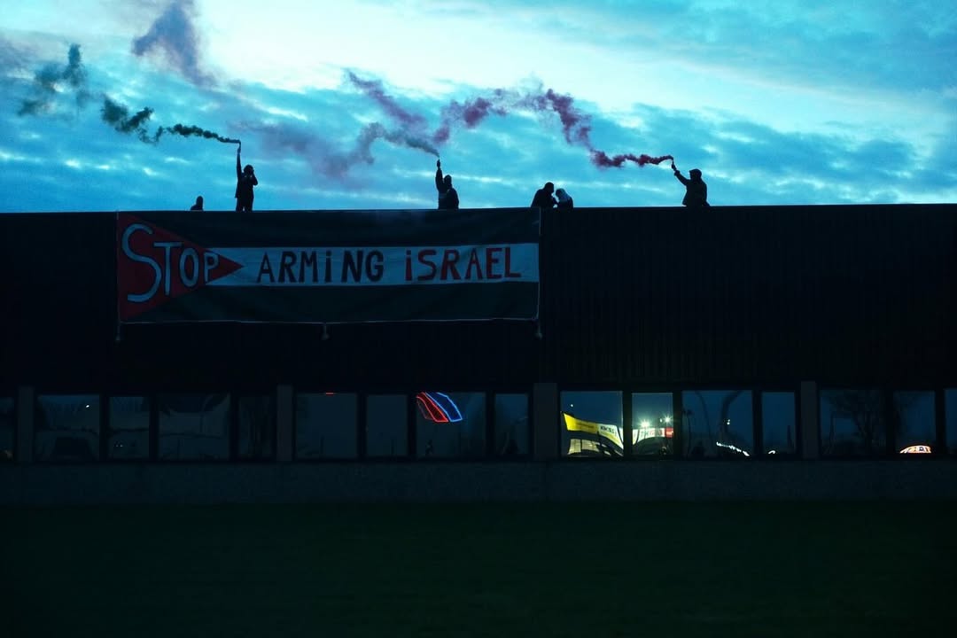 Wanneer “vrede” het zwijgen oplegt… Stop Elbit! Free Palestine!